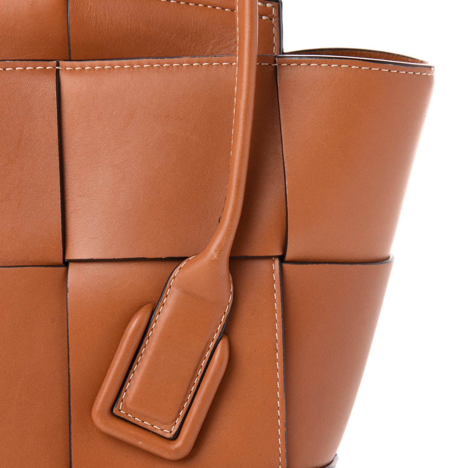 Bottega Veneta French Calfskin Maxi Intrecciato Arco 33 Wood 11 of 15
