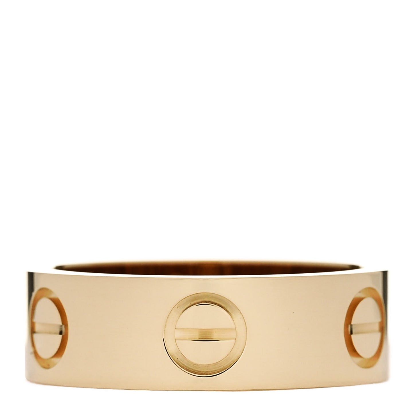 18K Yellow Gold 5.5mm LOVE Ring 49 4.75