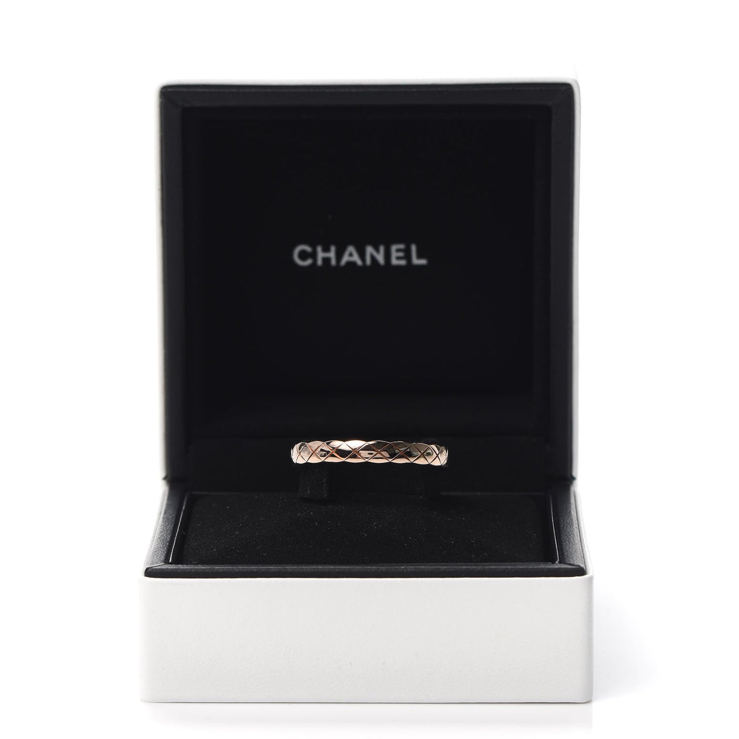 18K Beige Gold Mini Coco Crush Ring 61 9.5