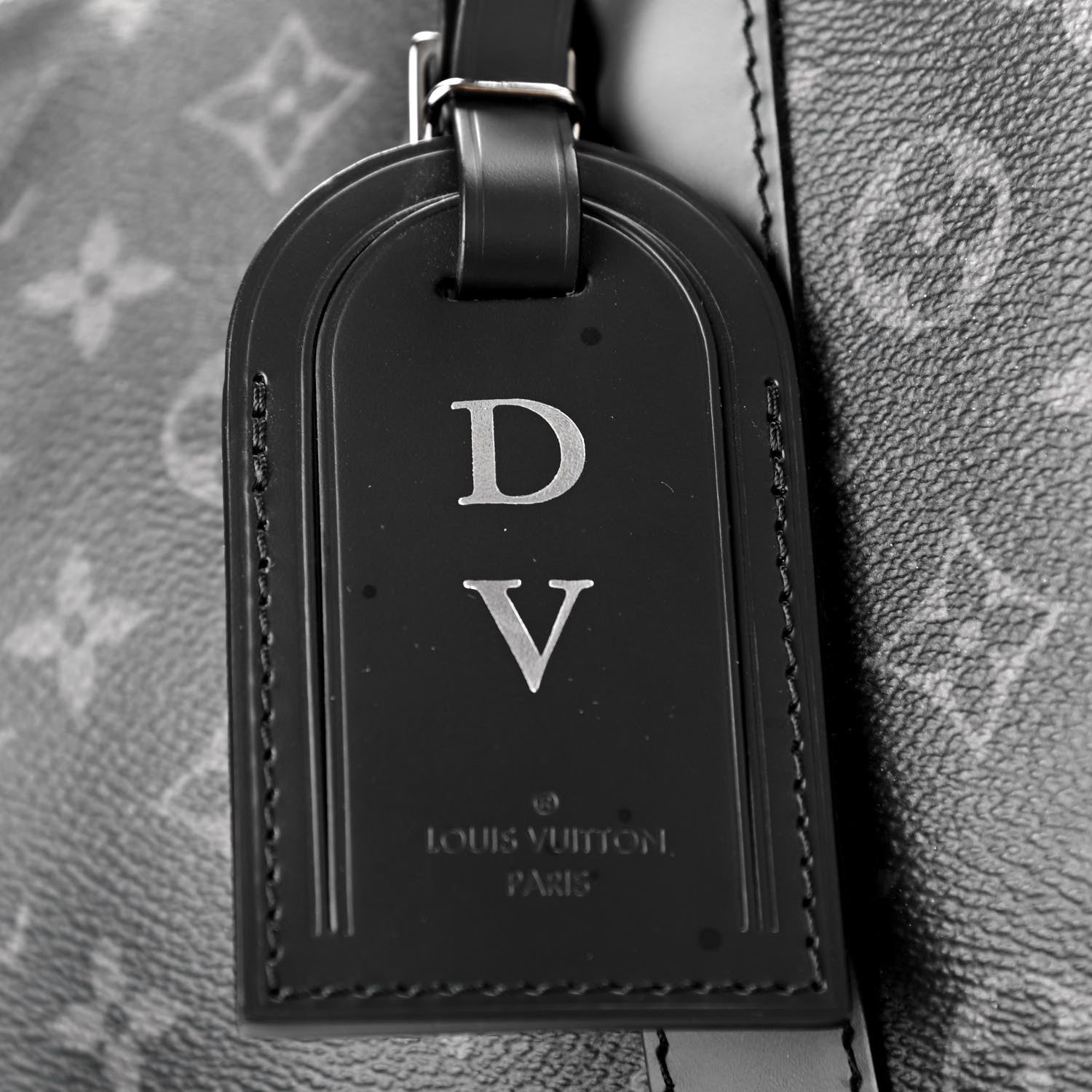 Louis Vuitton Monogram Eclipse Keepall Bandouliere 55 7 of 11