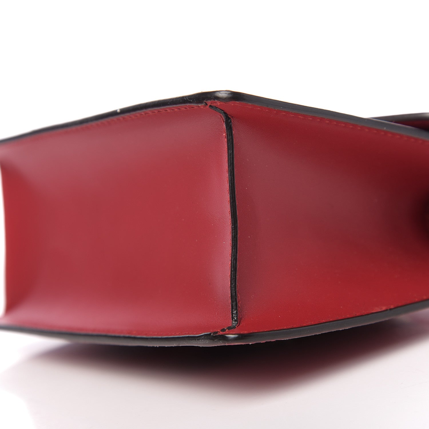 Gucci Calfskin Mini Sylvie Top Handle Bag Hibiscus Red 10 of 11