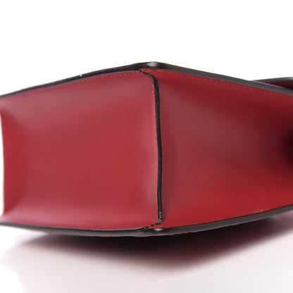 Gucci Calfskin Mini Sylvie Top Handle Bag Hibiscus Red 10 of 11