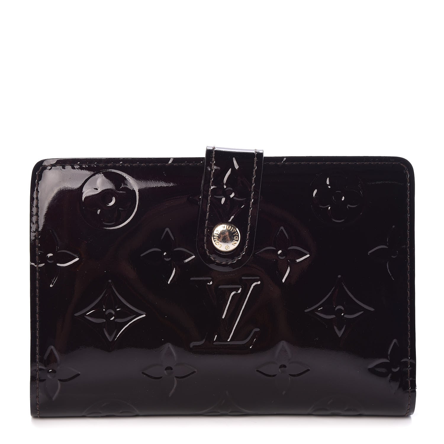 Louis Vuitton Vernis French Purse Wallet Amarante 1 of 9