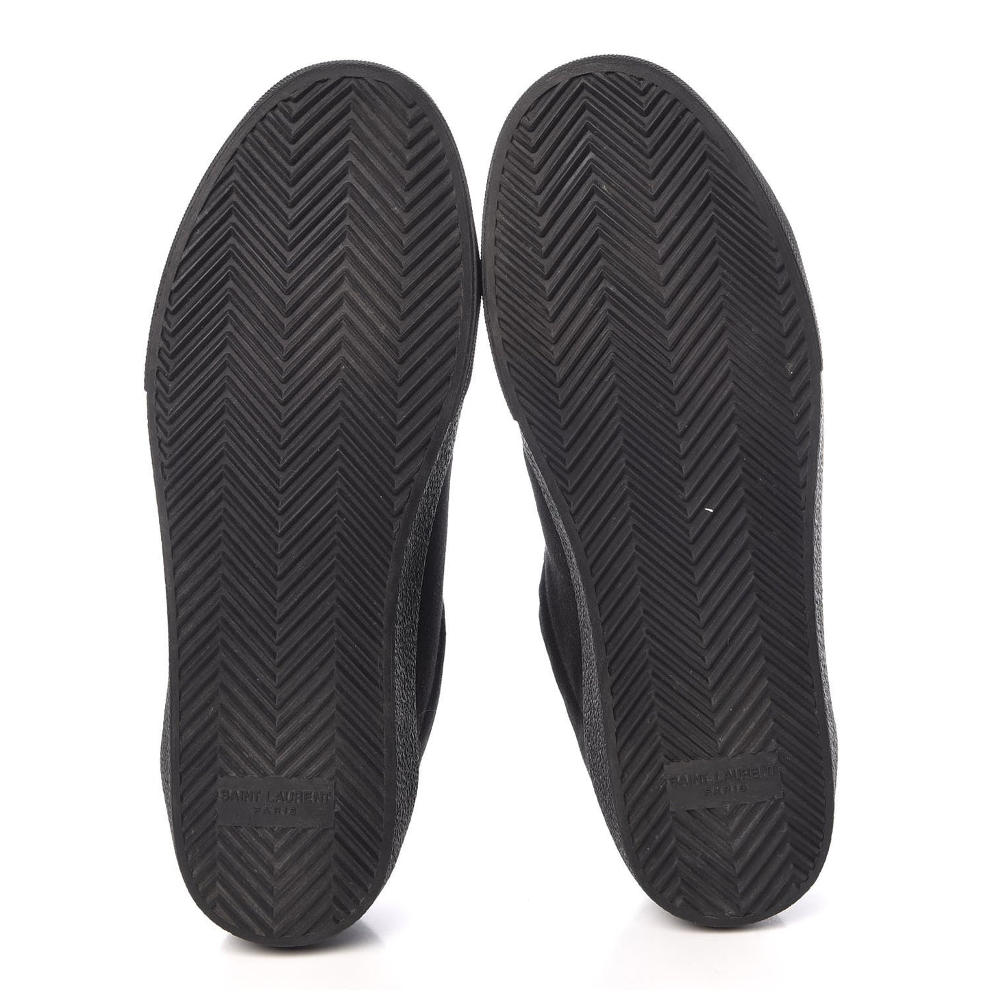 Distressed Canvas Men's Court Classic Sneakers 40 Black