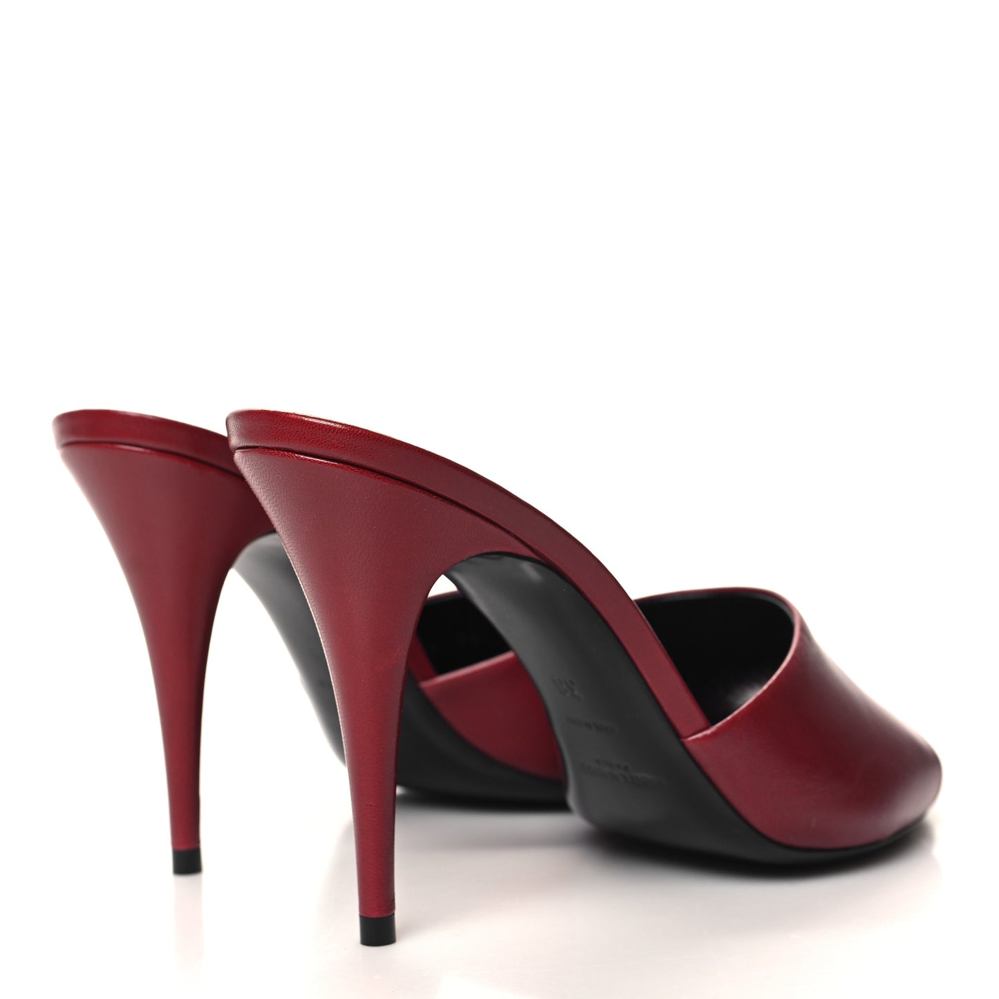 Lambskin Sexy 95mm Pumps 38.5 Opyum 38 Red