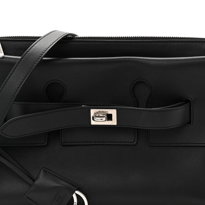 Balenciaga Smooth Calfskin Mens Small Bel Air Messenger Black 7 of 11