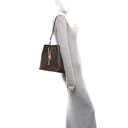 Louis Vuitton Monogram Neonoe MM Rose Poudre 2 of 10