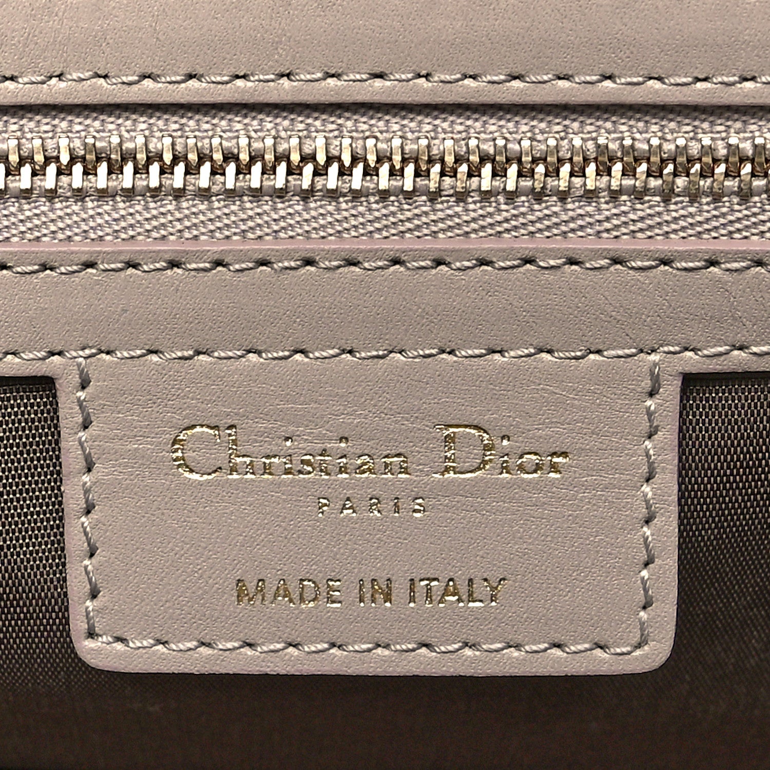 Christian Dior Coated Canvas Cannage Medium Panarea Tote Taupe 5 of 10