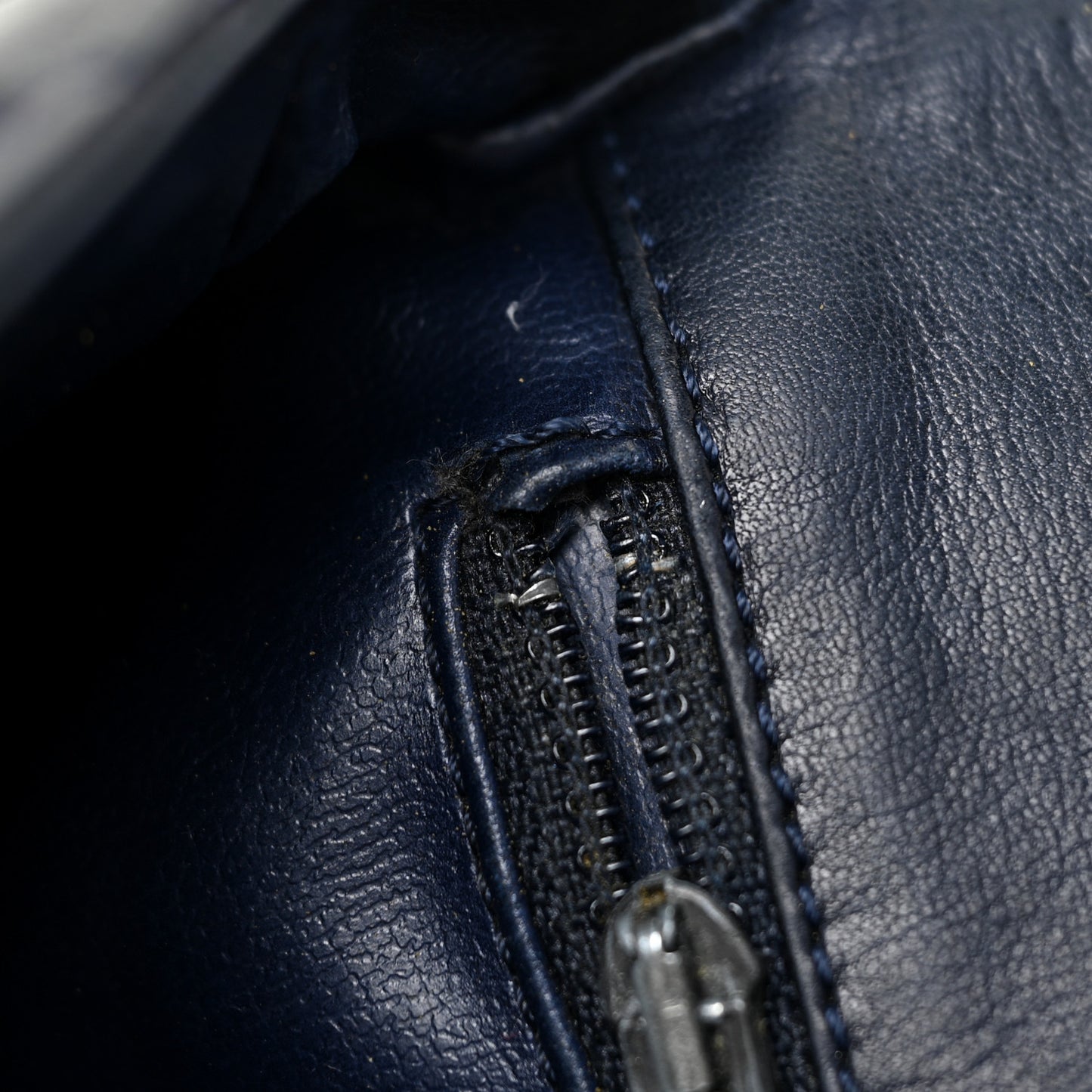 Lambskin Quilted Flap Waist Belt Bag 70 28 Navy