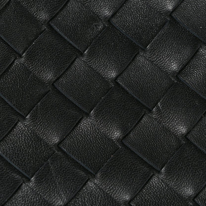Bottega Veneta Nappa Intrecciato Small Campana Shoulder Bag Black 10 of 10