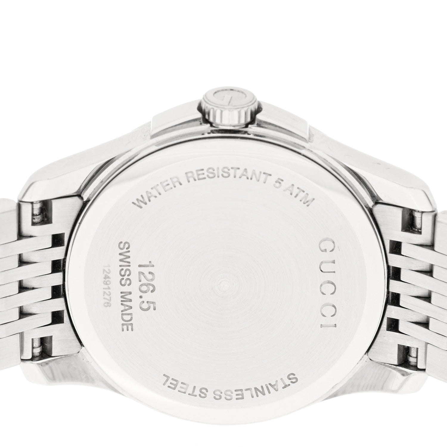 Gucci Stainless Steel Diamond 27mm G-Timeless Quartz Watch Black 4 of 5