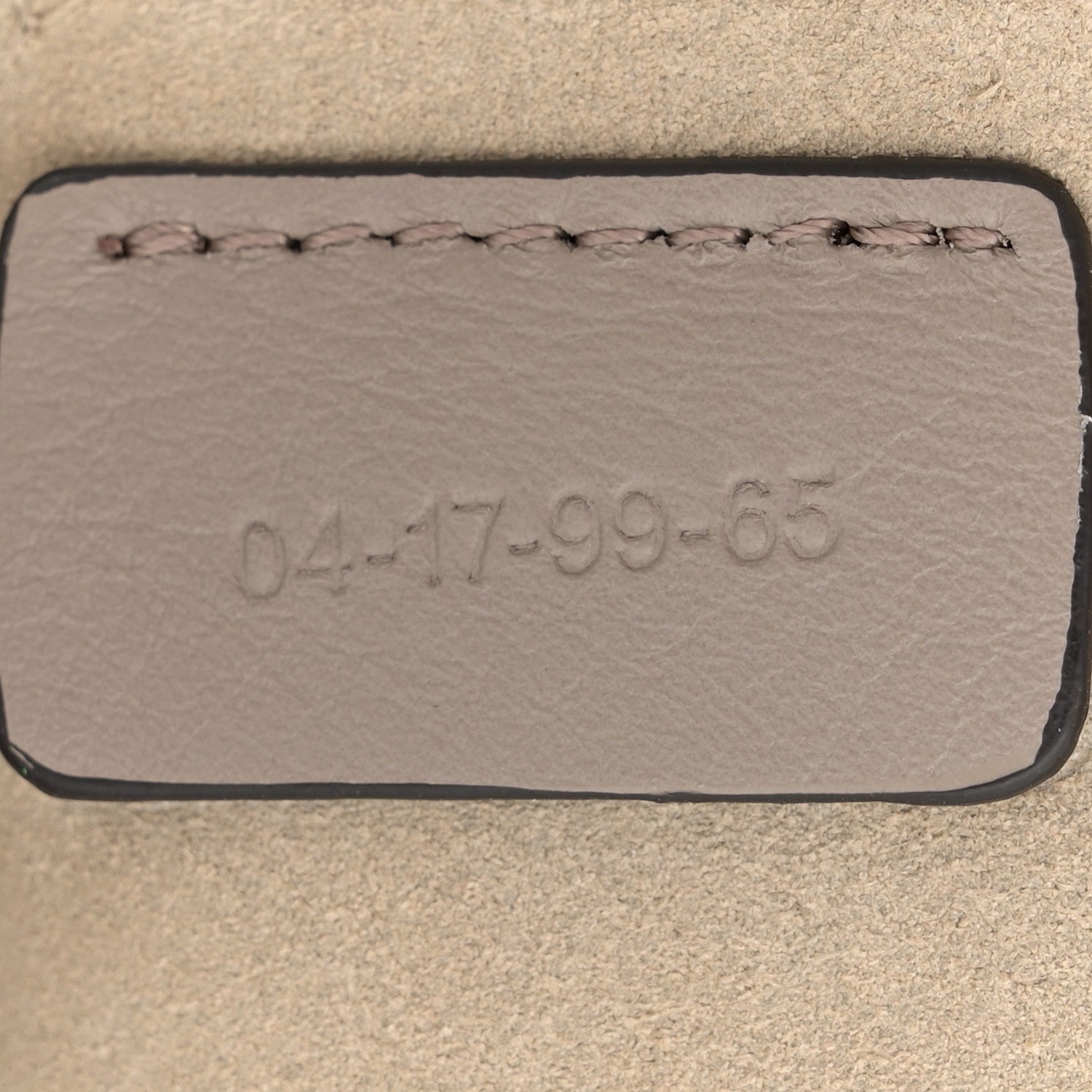 Chloe Suede Calfskin Mini Faye Bracelet Bag Motty Grey 7 of 12