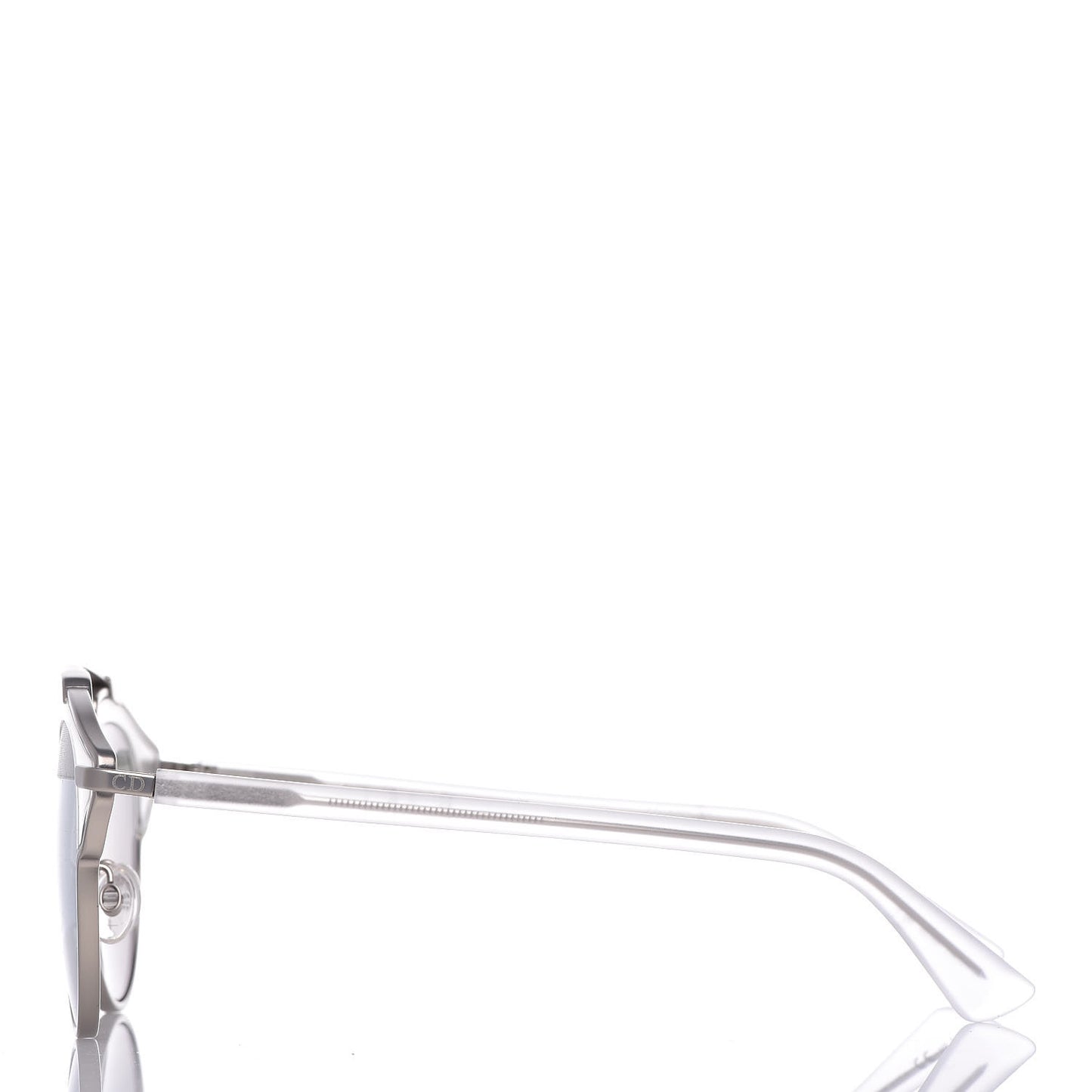 Mirrored So Real Sunglasses Matte Silver