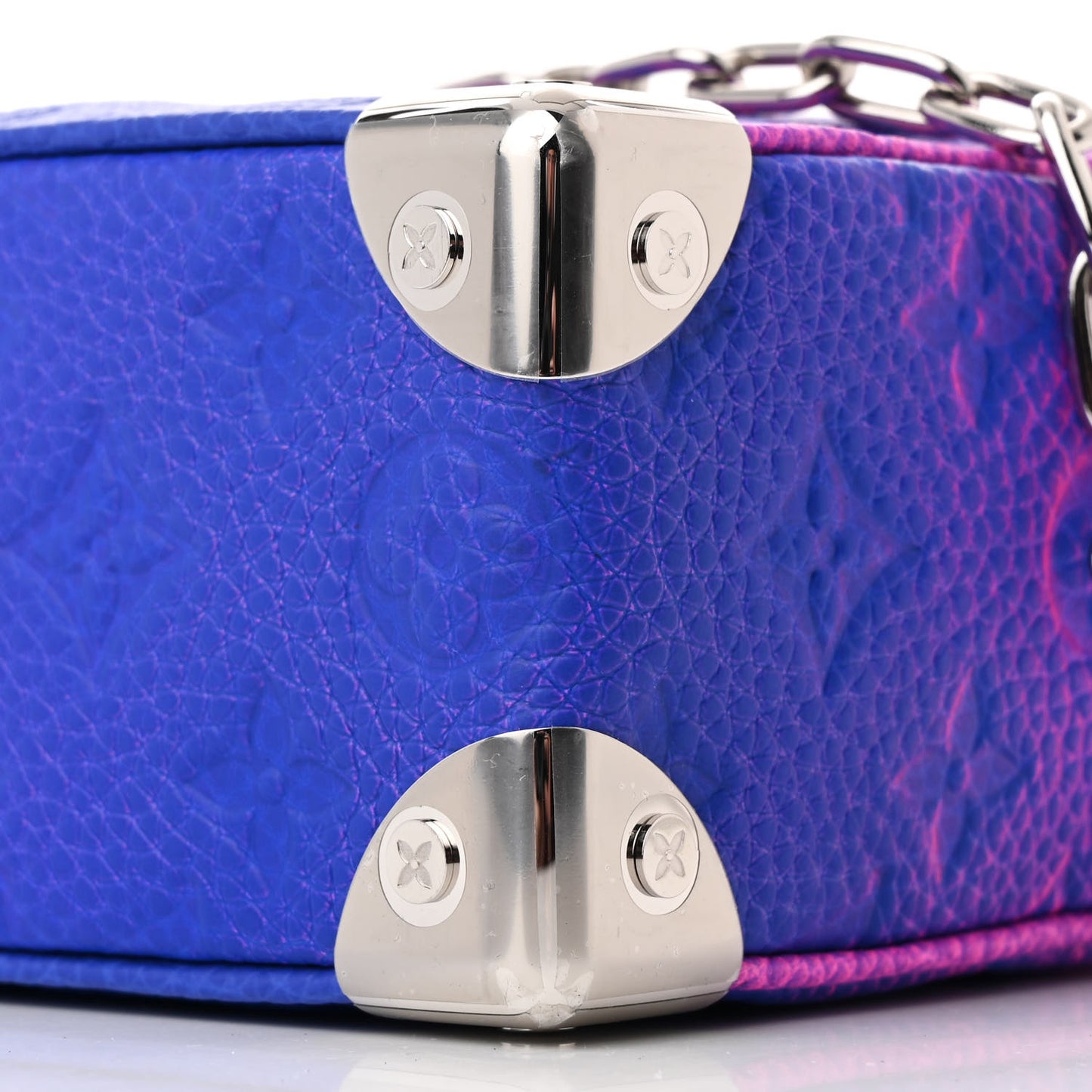 Taurillon Illusion Mini Soft Trunk Bleu Rose