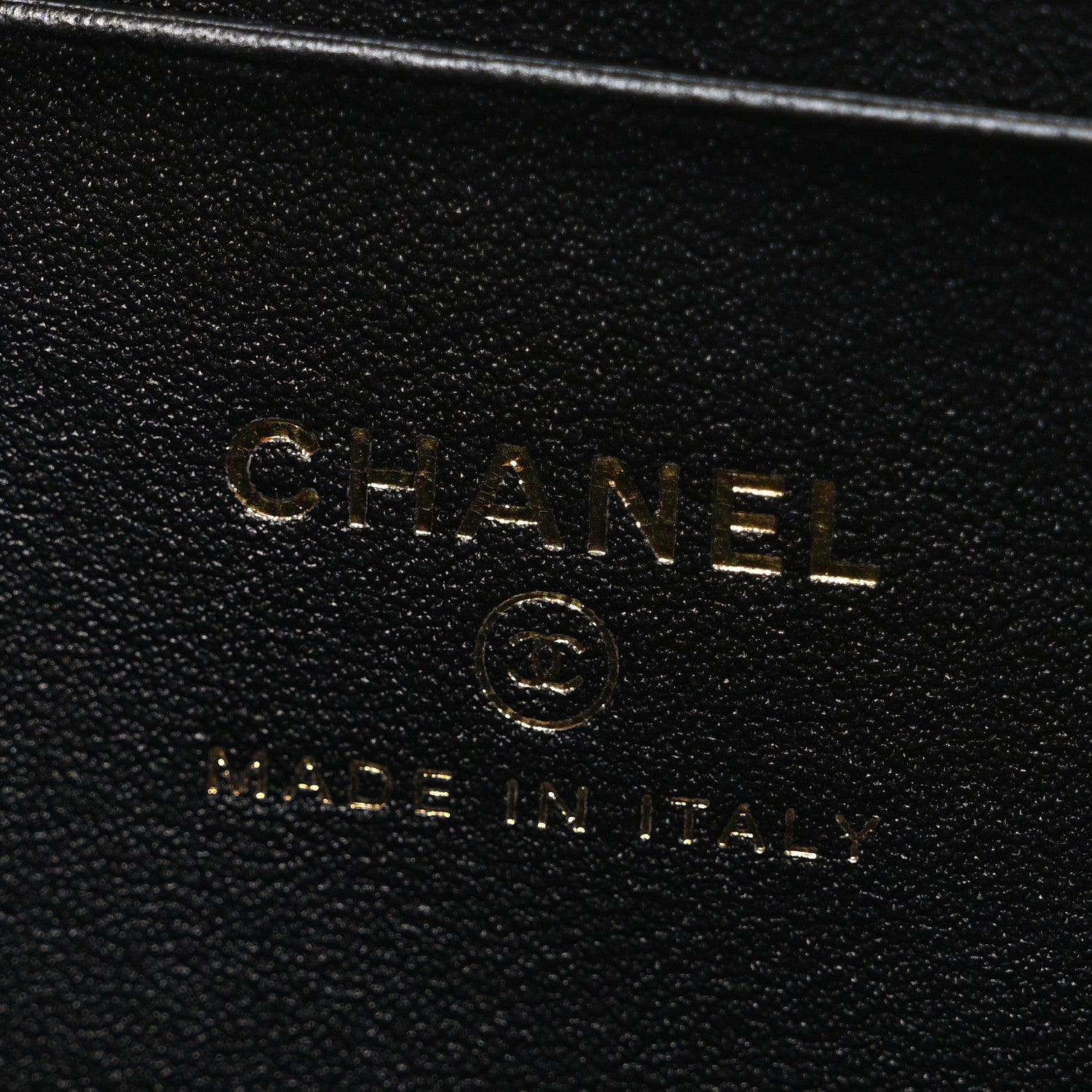 Chanel Goatskin Quilted Top Handle Slim Vanity With Chain Black 6 of 10