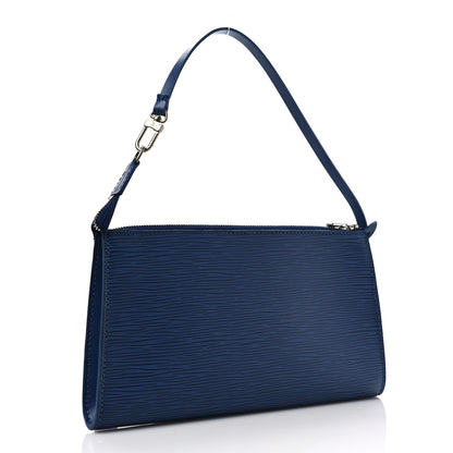 Louis Vuitton Epi Pochette Accessories 24 Myrtille 3 of 8