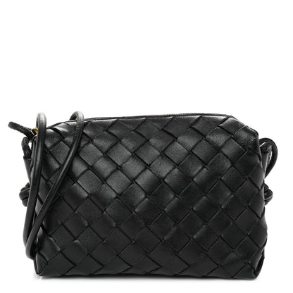 Bottega Veneta Nappa Intrecciato Mini Loop Camera Bag Black 1 of 10