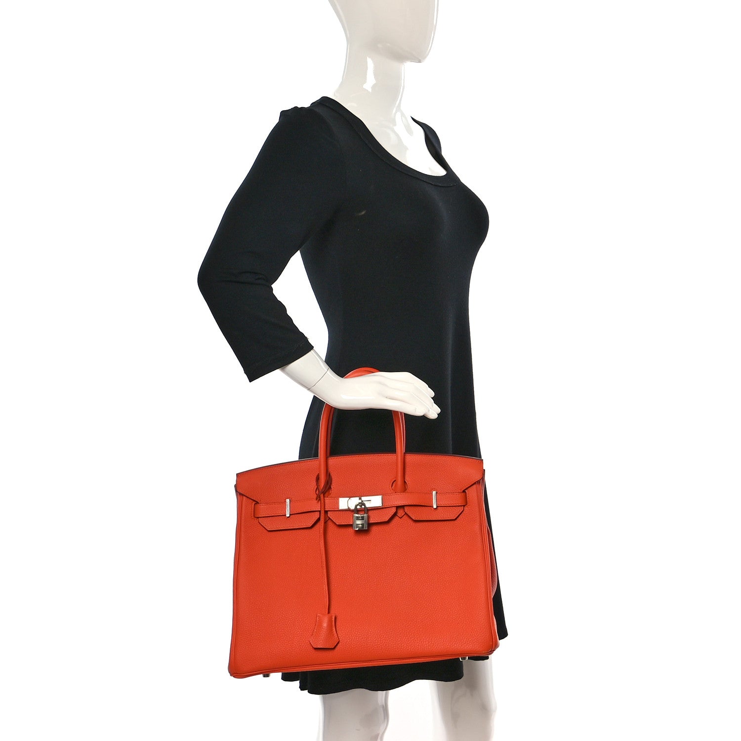Hermes Togo Birkin 35 Feu 2 of 18