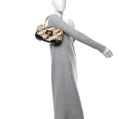 Louis Vuitton Velvet Chains Dolly Beige 2 of 11