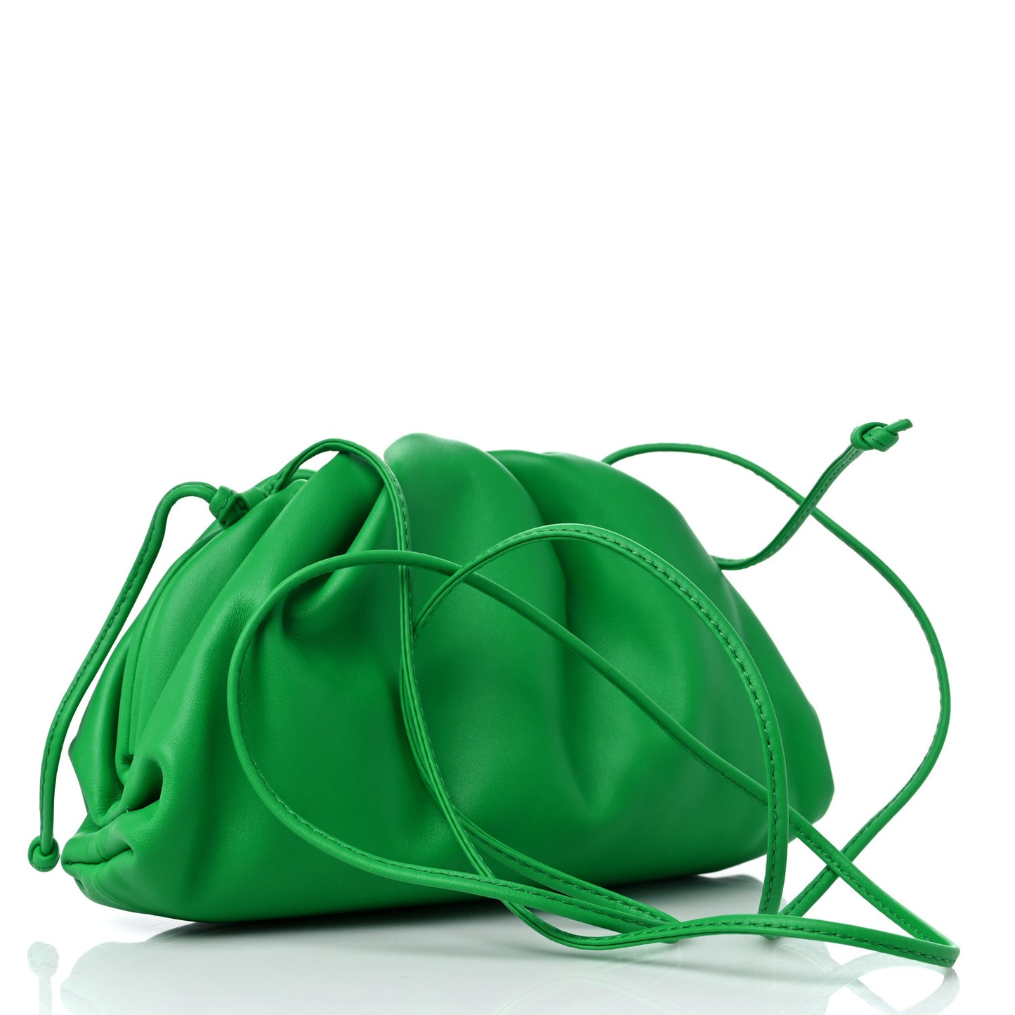 Butter Calfskin The Mini Pouch Parakeet