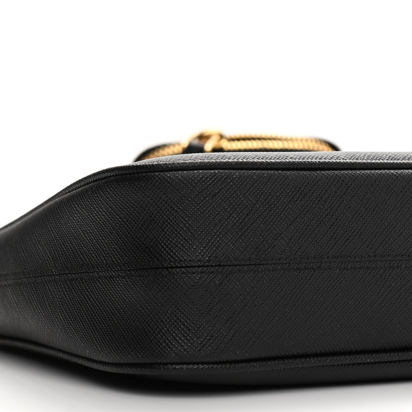 Saffiano Lux Re-Edition 2005 Shoulder Bag Black