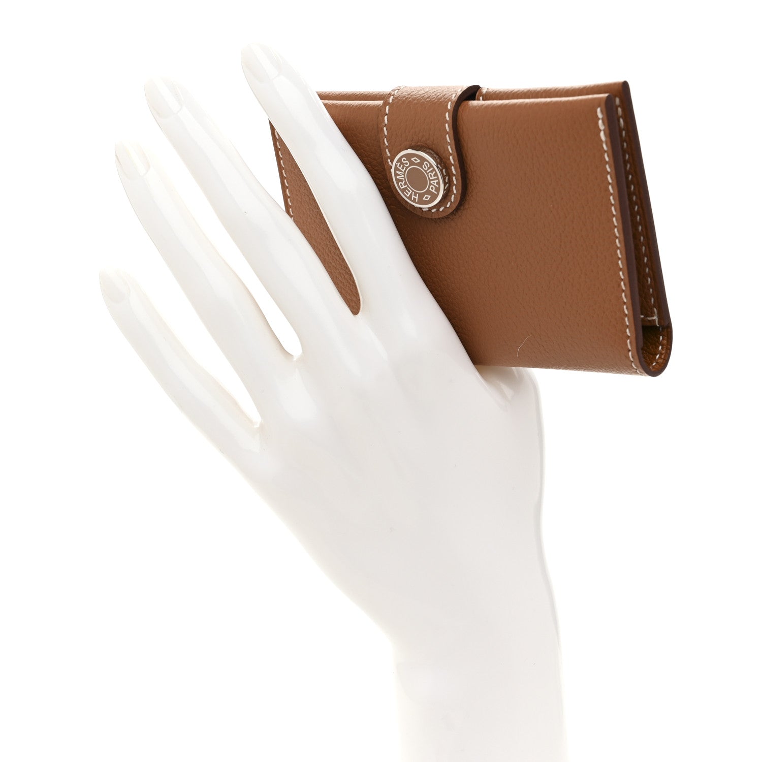 Hermes Evercolor RMS Card Holder Gold 2 of 7