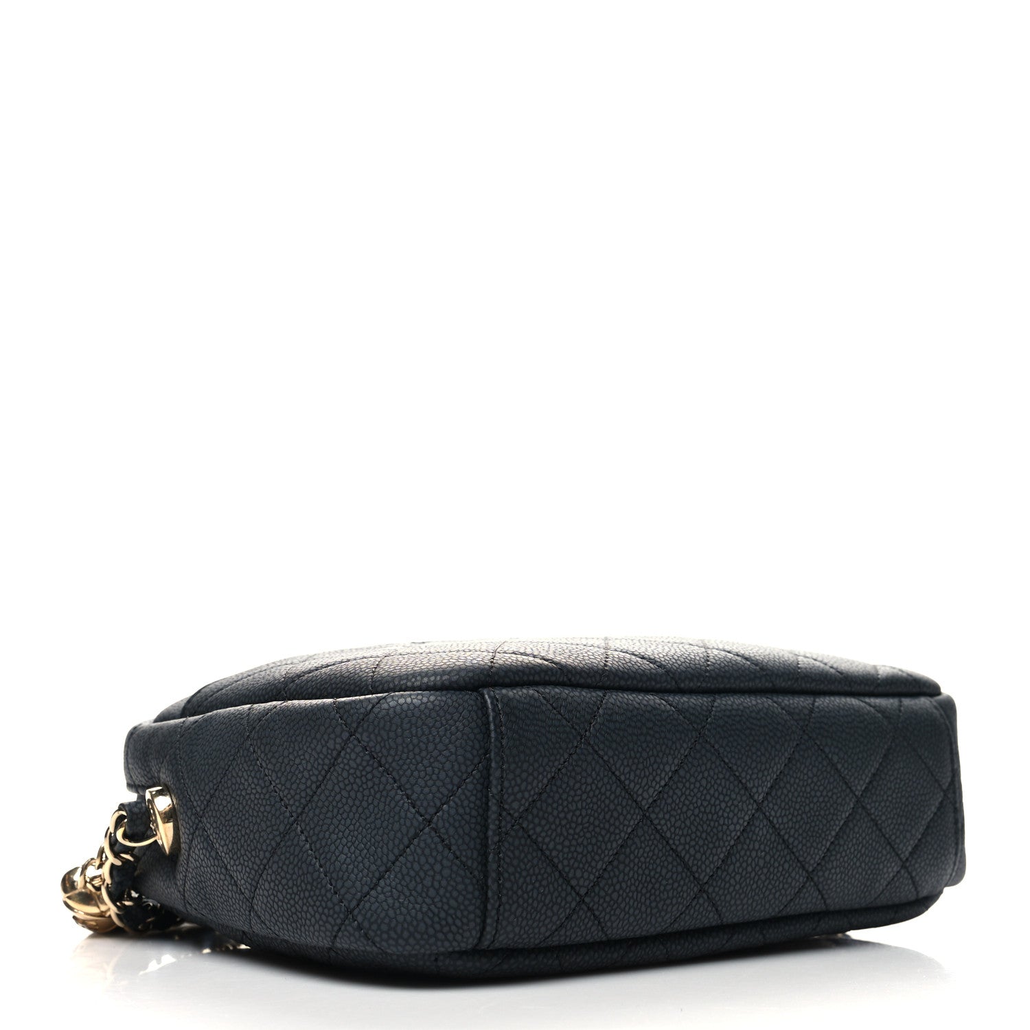 Chanel Iridescent Caviar Quilted Small Coco Tassel Camera Case Black 4 of 10