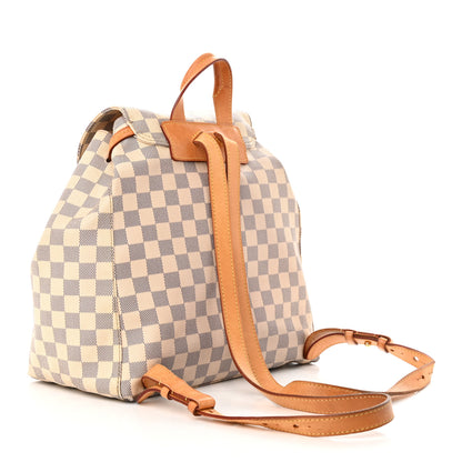 Louis Vuitton Damier Azur Sperone Backpack 3 of 9