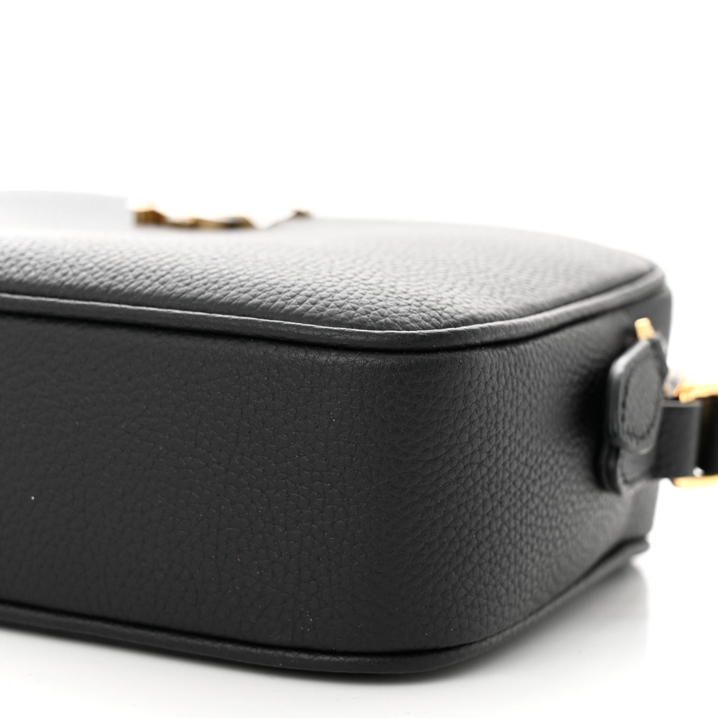 Grained Calfskin TB Small Camera Bag Black