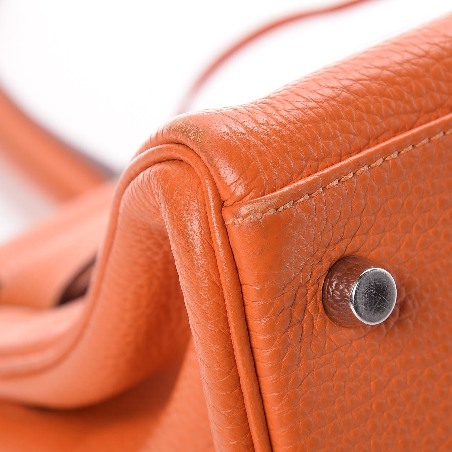 Hermes Togo Shoulder Kelly 40 Orange 17 of 24