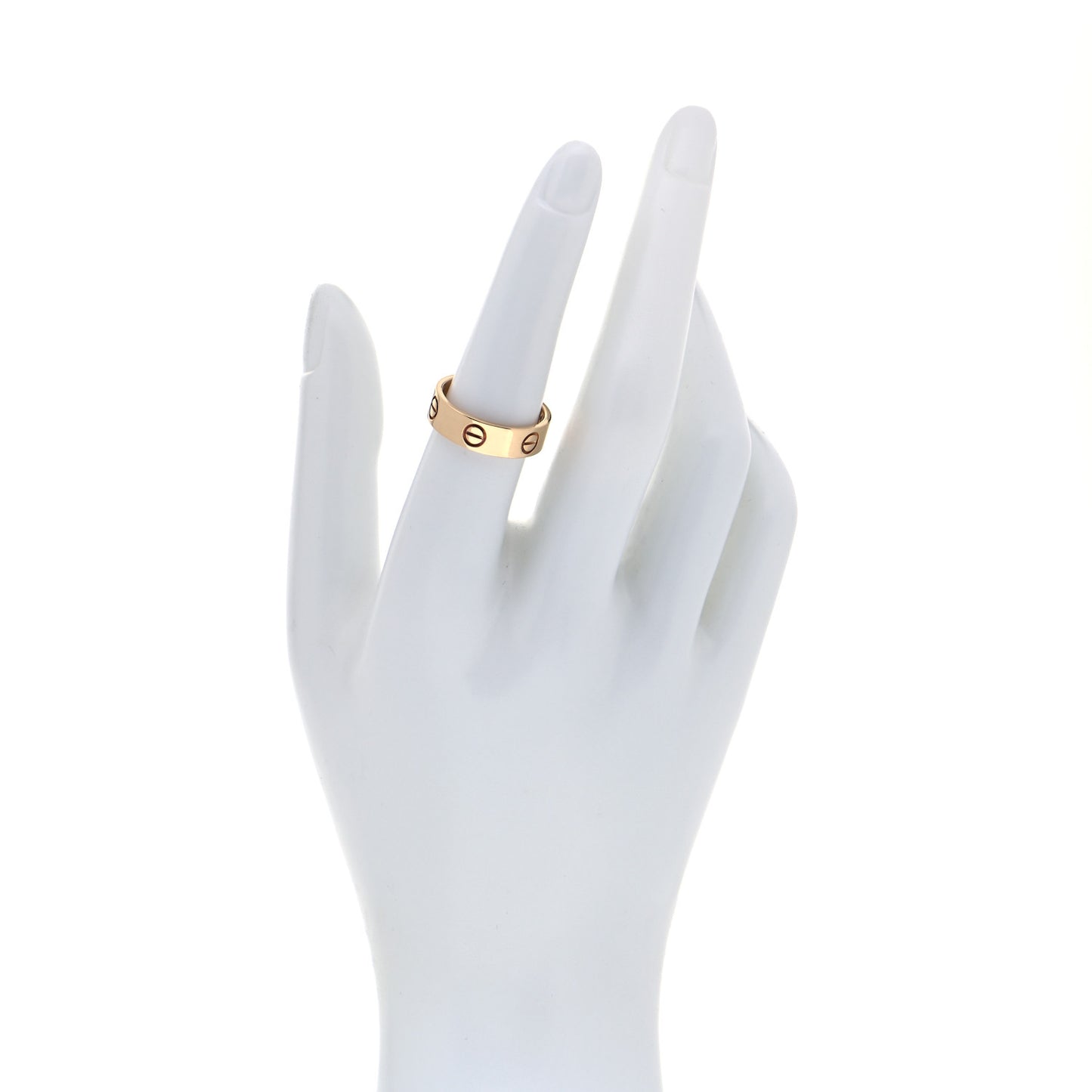 18K Yellow Gold 5.5mm LOVE Ring 54 6.75