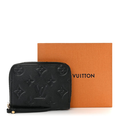 Louis Vuitton Empreinte Zippy Coin Purse Black 11 of 11