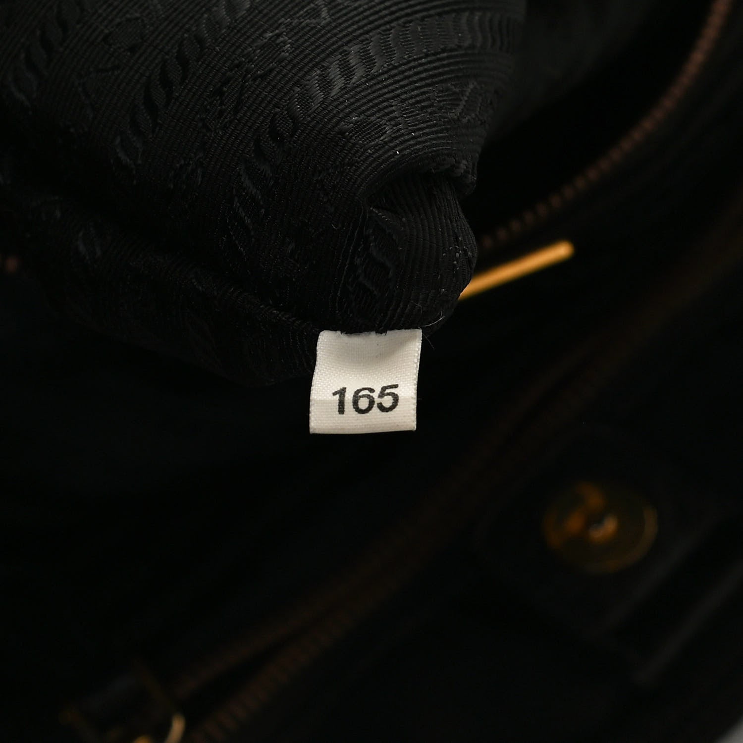 Prada Tessuto Nylon Vitello Daino Tote Black 6 of 9