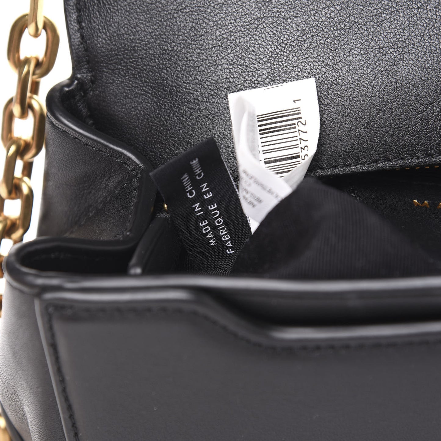 Calfskin West End Jane Saddle Bag Black