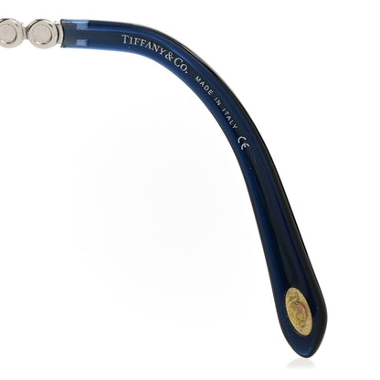 Tiffany Metal Crystal TF3006-B Sunglasses Silver Blue 5 of 8