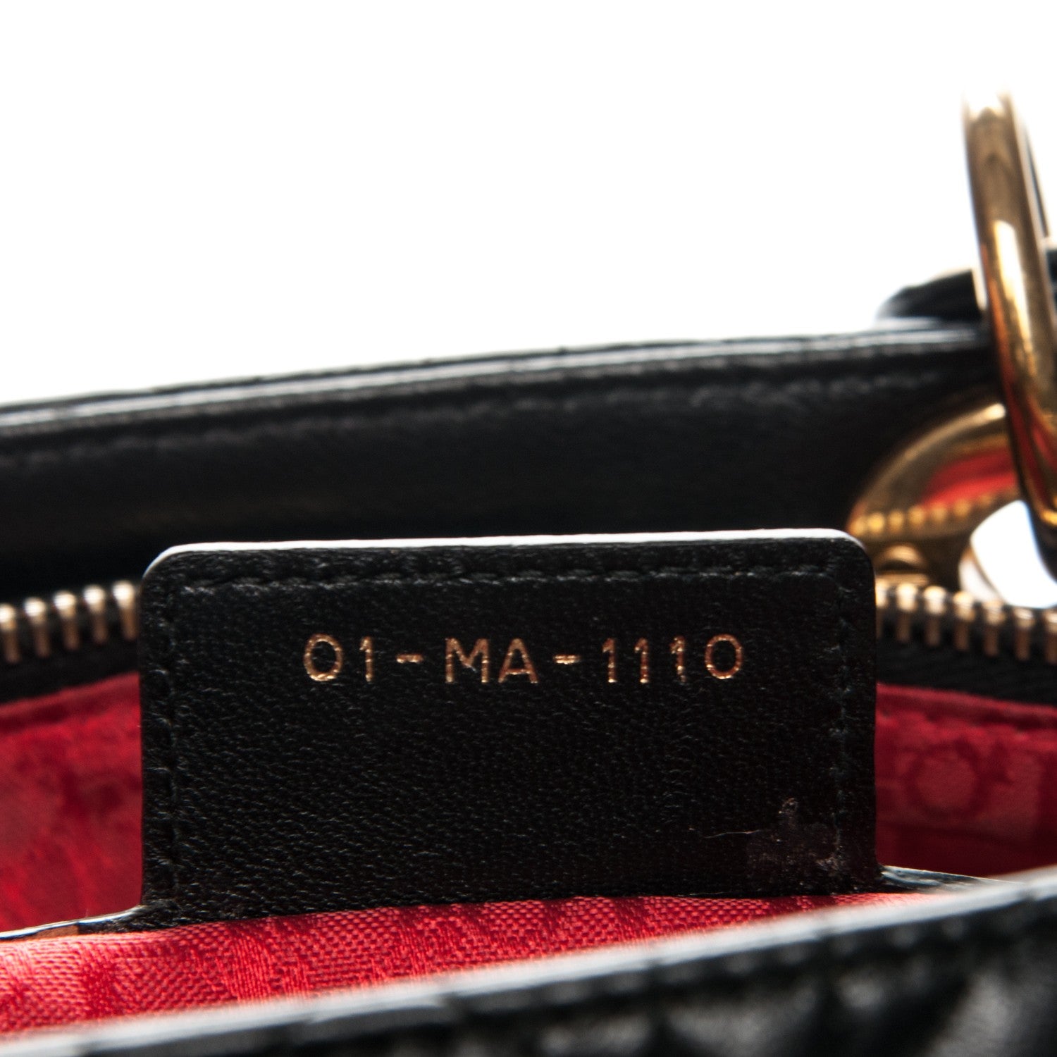 Christian Dior Lambskin Cannage Large Lady Dior Black 7 of 7