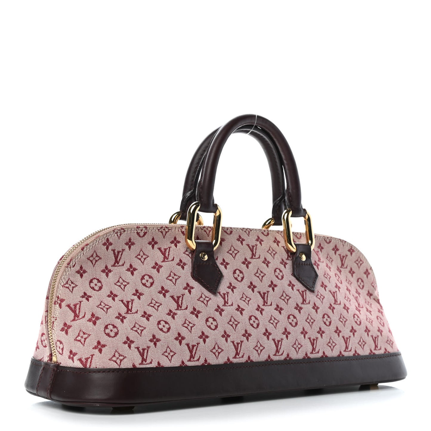 Mini Monogram Alma Long Cherry