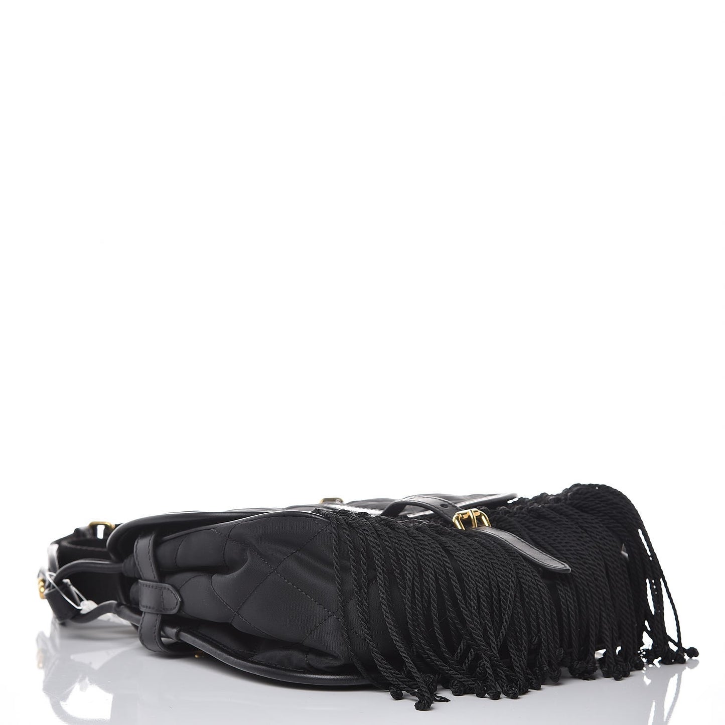 Tessuto Nylon Quilted Corsaire Hunting Bag Black