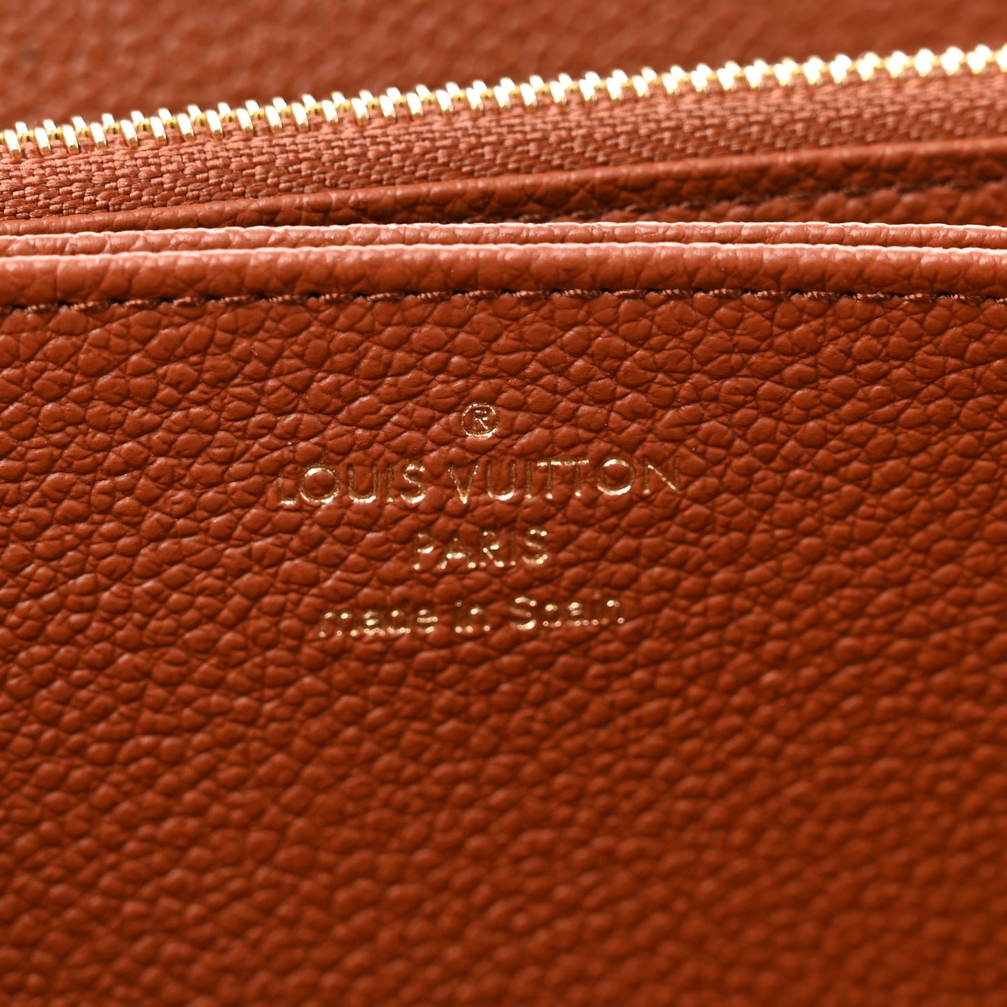 Empreinte Zippy Wallet Cognac