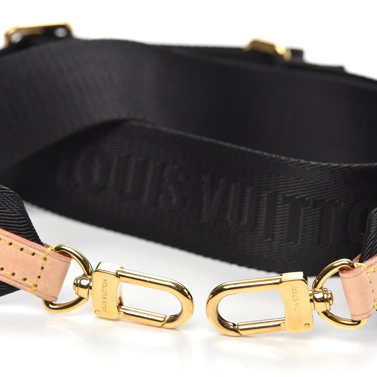 Monogram Multi Pochette Accessories Bandouliere Shoulder Strap Black