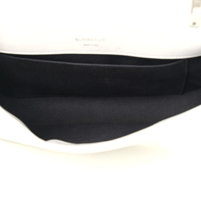 Burberry Patent Quilted Horseferry Print Small Lola Bag White 5 of 15