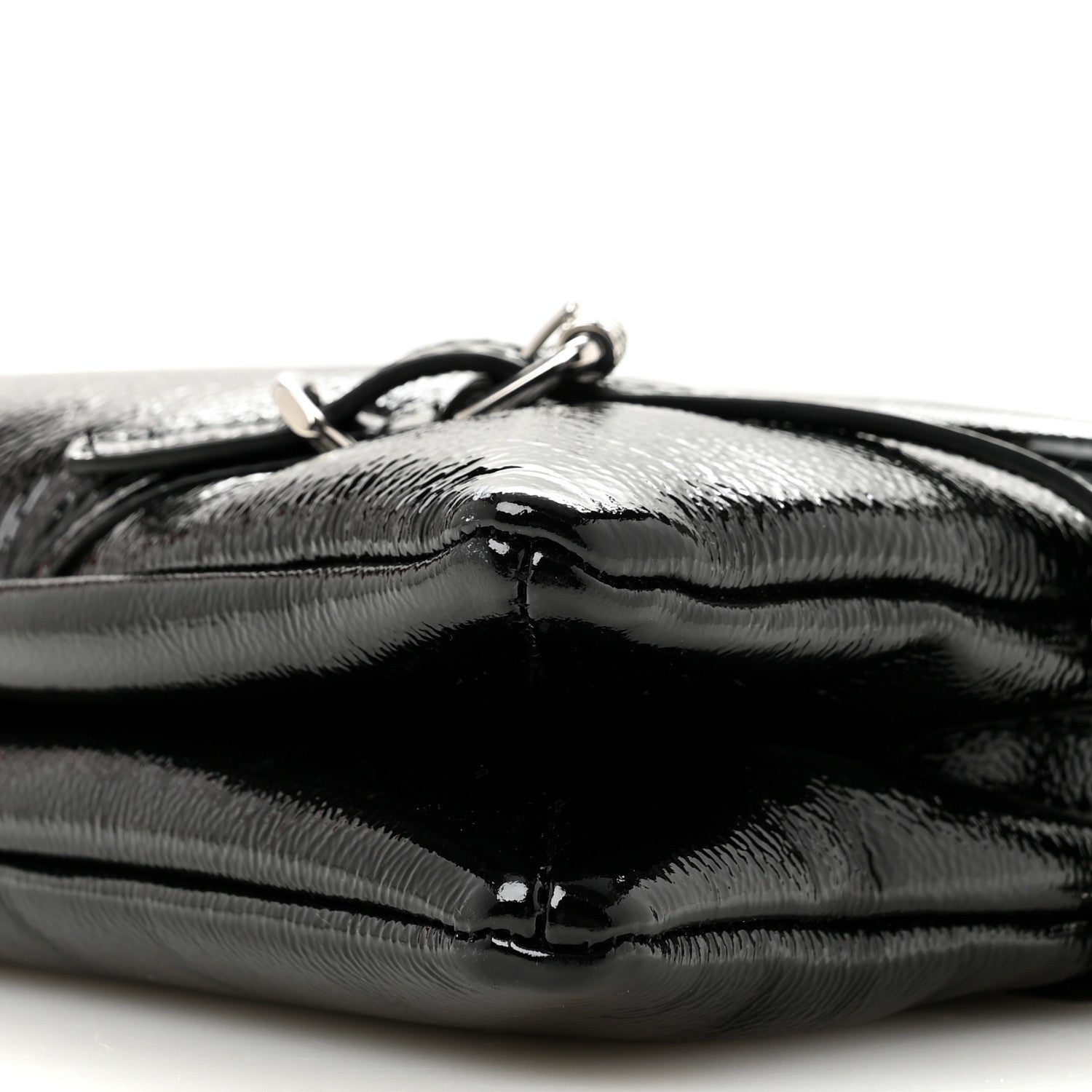 Givenchy Patent Calfskin Small P'tit Voyou Shoulder Bag Black 11 of 14