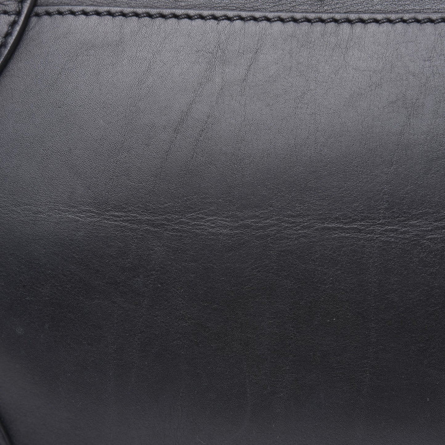 Smooth Calfskin Mini Luggage Black