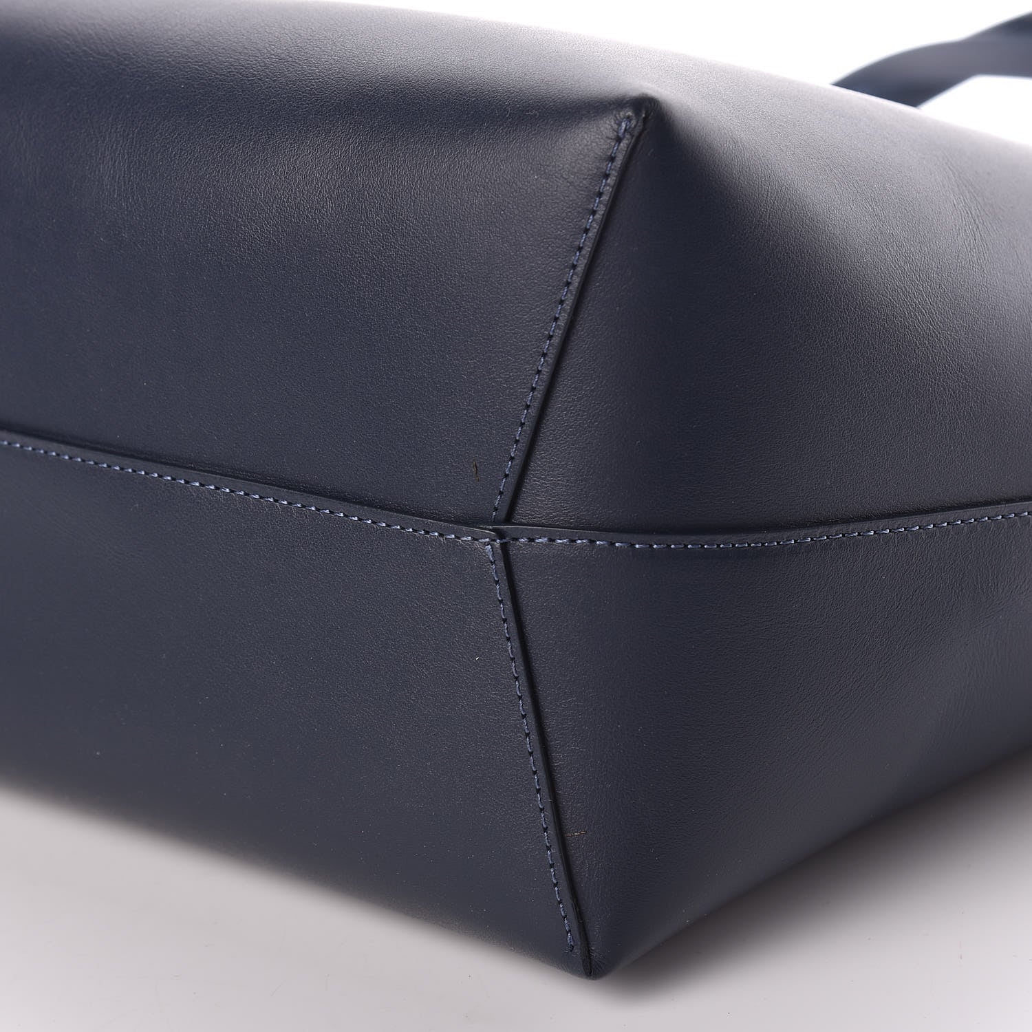 Mansur Gavriel Smooth Calfskin Large Shopping Tote Blu 11 of 12