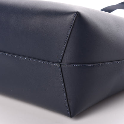 Mansur Gavriel Smooth Calfskin Large Shopping Tote Blu 11 of 12