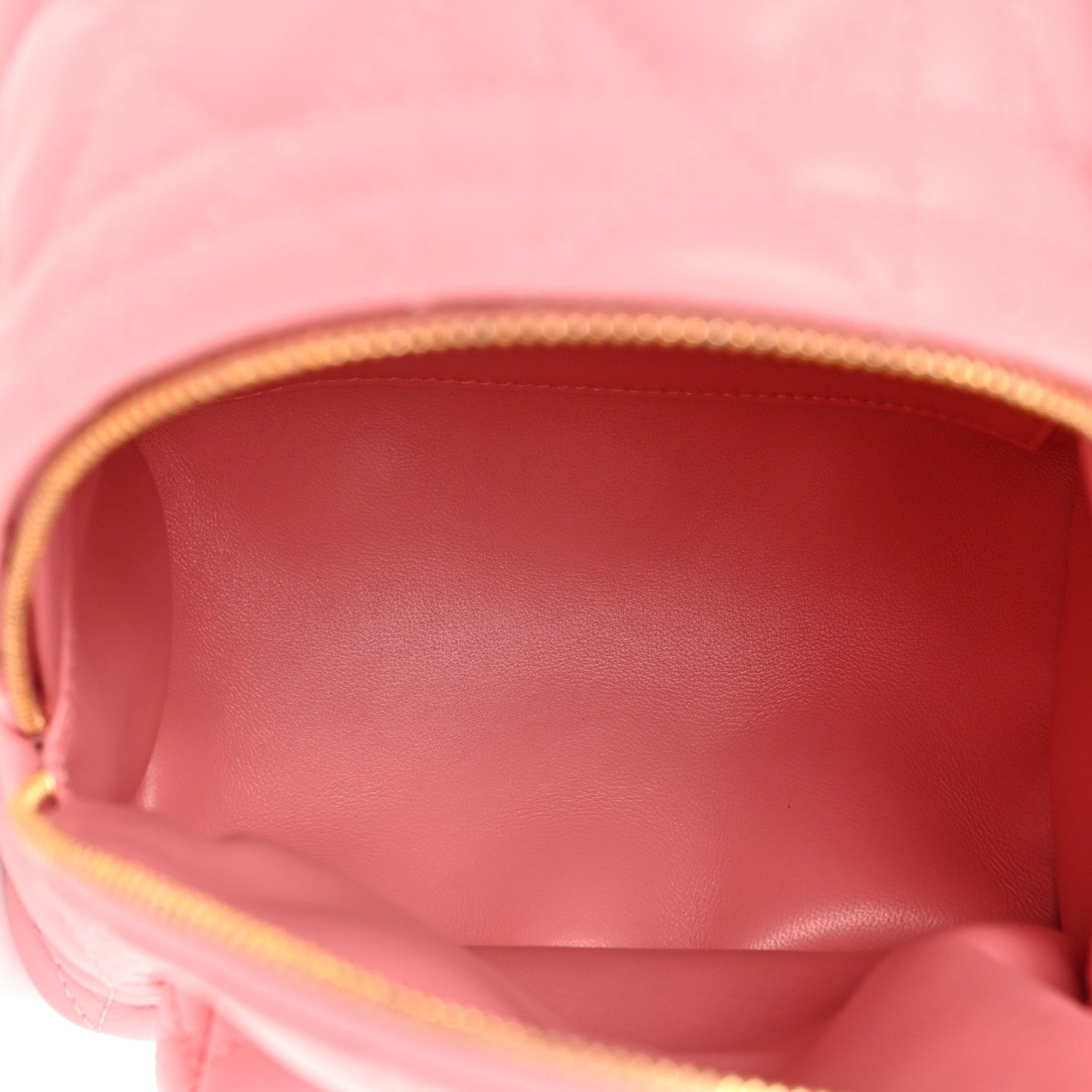 Christian Dior Lambskin Cannage Mini Backpack Peach Blossom 5 of 11