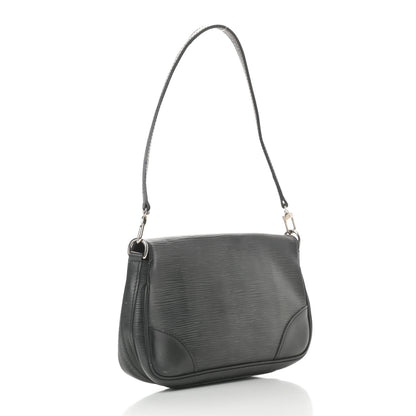 Louis Vuitton Epi Segur Pochette Black 3 of 16