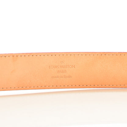 Louis Vuitton Vernis Ceinture 30mm Belt 80 32 Pomme D'Amour 3 of 6