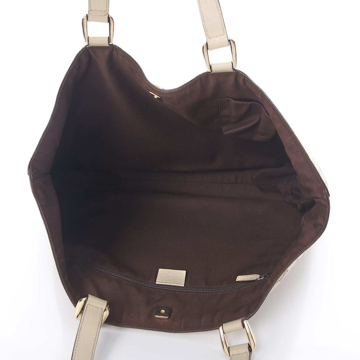 Monogram Large Abbey Tote Off White