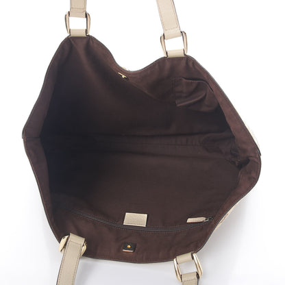 Gucci Monogram Large Abbey Tote Off White 5 of 12